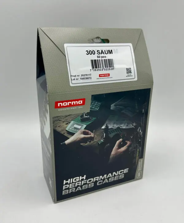 Norma 300 SAUM Brass - 50 ct