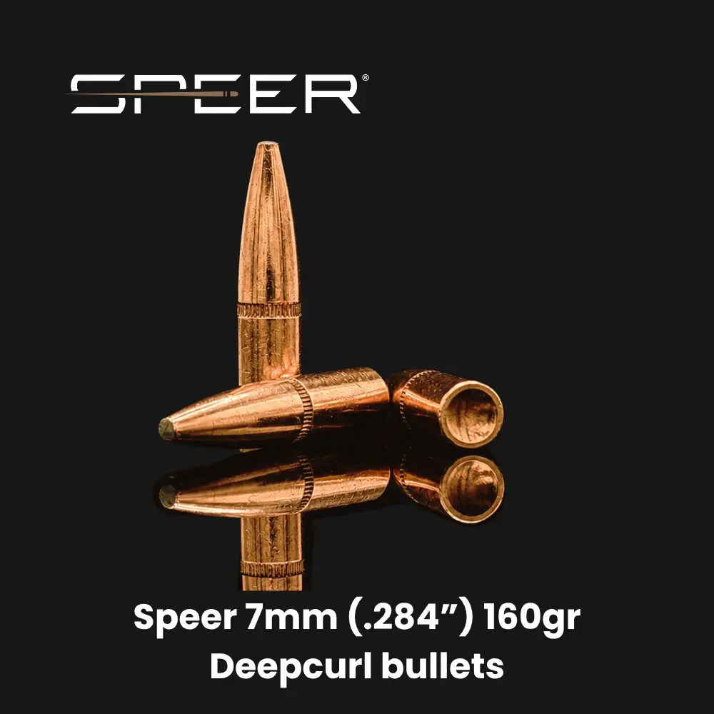 Speer 7mm (.284") 160gr Deepcurl